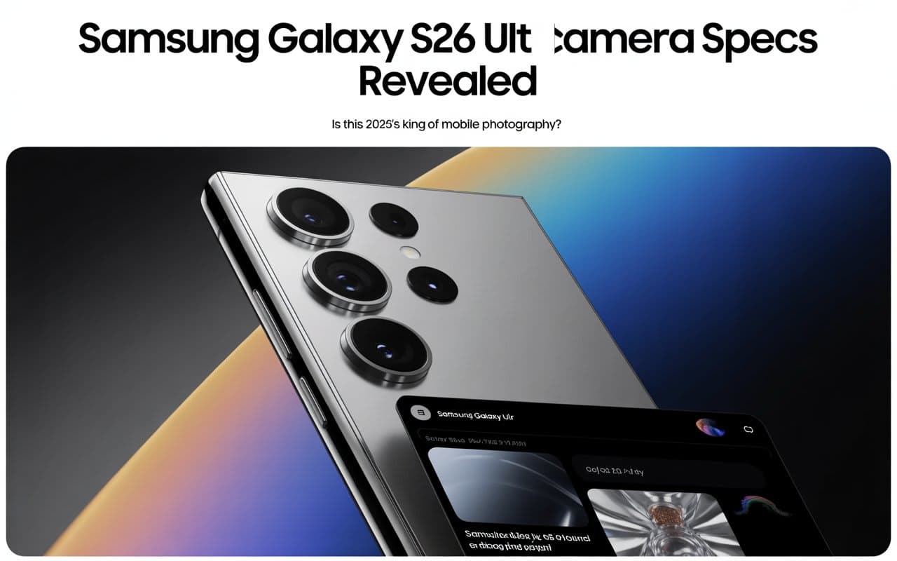 amsung Galaxy S26 Ultra Camera Specs Revealed
