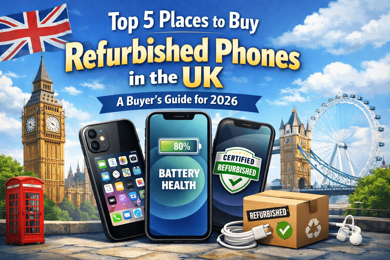Top 5 Places to Buy Refurbished Phones in the UK: A Buyer’s Guide 