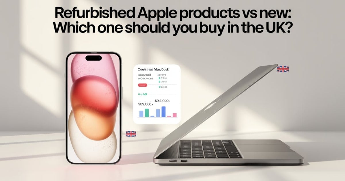 Refurbished Apple Products vs New Which One Should You Buy in the UK