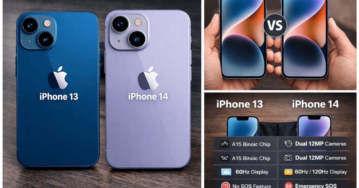iPhone 13 vs iPhone 14