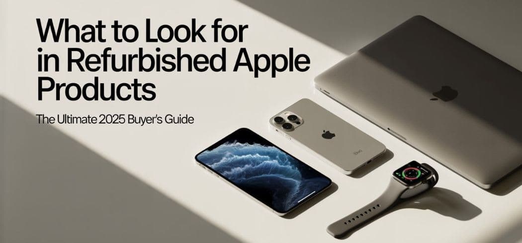 What to Look for in Refurbished Apple Products