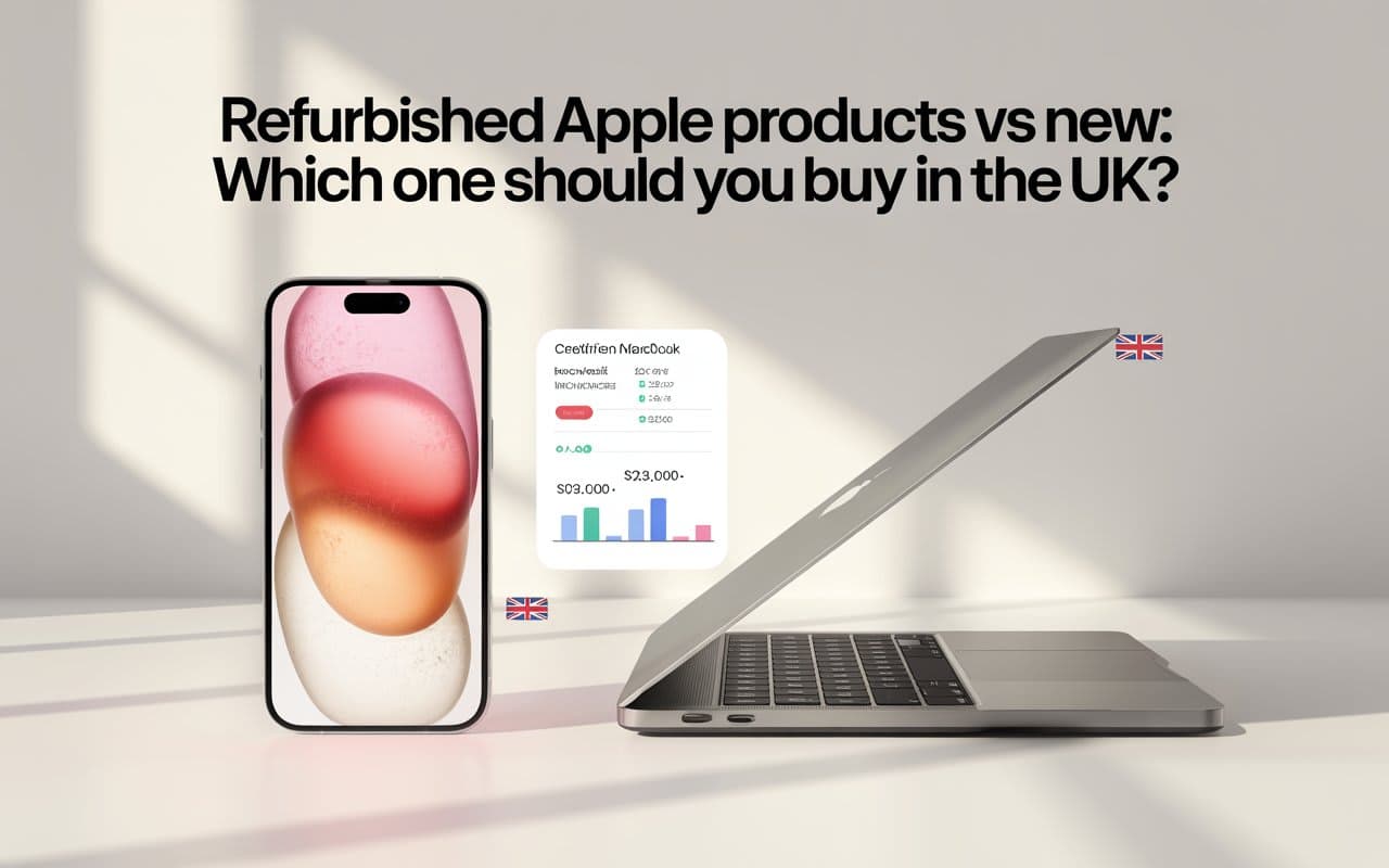 Refurbished Apple Products vs New Which One Should You Buy in the UK